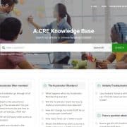 a.cre help knowledge base